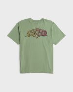 Reverse Premium Short Sleeve Cotton T-Shirt - Hedge Green - Image 6