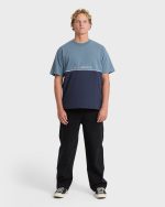 Spec 73 Legacy Short Sleeve Cotton T-Shirt - Dusty Blue - Image 3