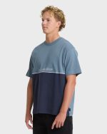 Spec 73 Legacy Short Sleeve Cotton T-Shirt - Dusty Blue - Image 4