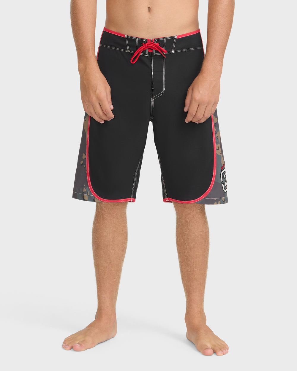 BL001429M_BLK_OM-F.jpg 73 Long Bong Hawaii Pro 21" Boardshorts - Black - Image 1