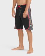 73 Long Bong Hawaii Pro 21" Boardshorts - Black - Image 4