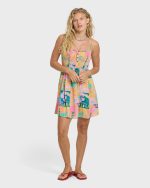 Fever Dream Mini Dress - Deep Lagoon Multi - Image 3
