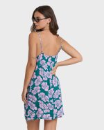 Tidal Crush Mini Dress - Deep Lagoon - Image 2