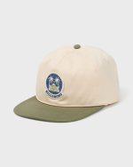 Grandpa 5-Panel Snapback Hat - Army Green - Image 3