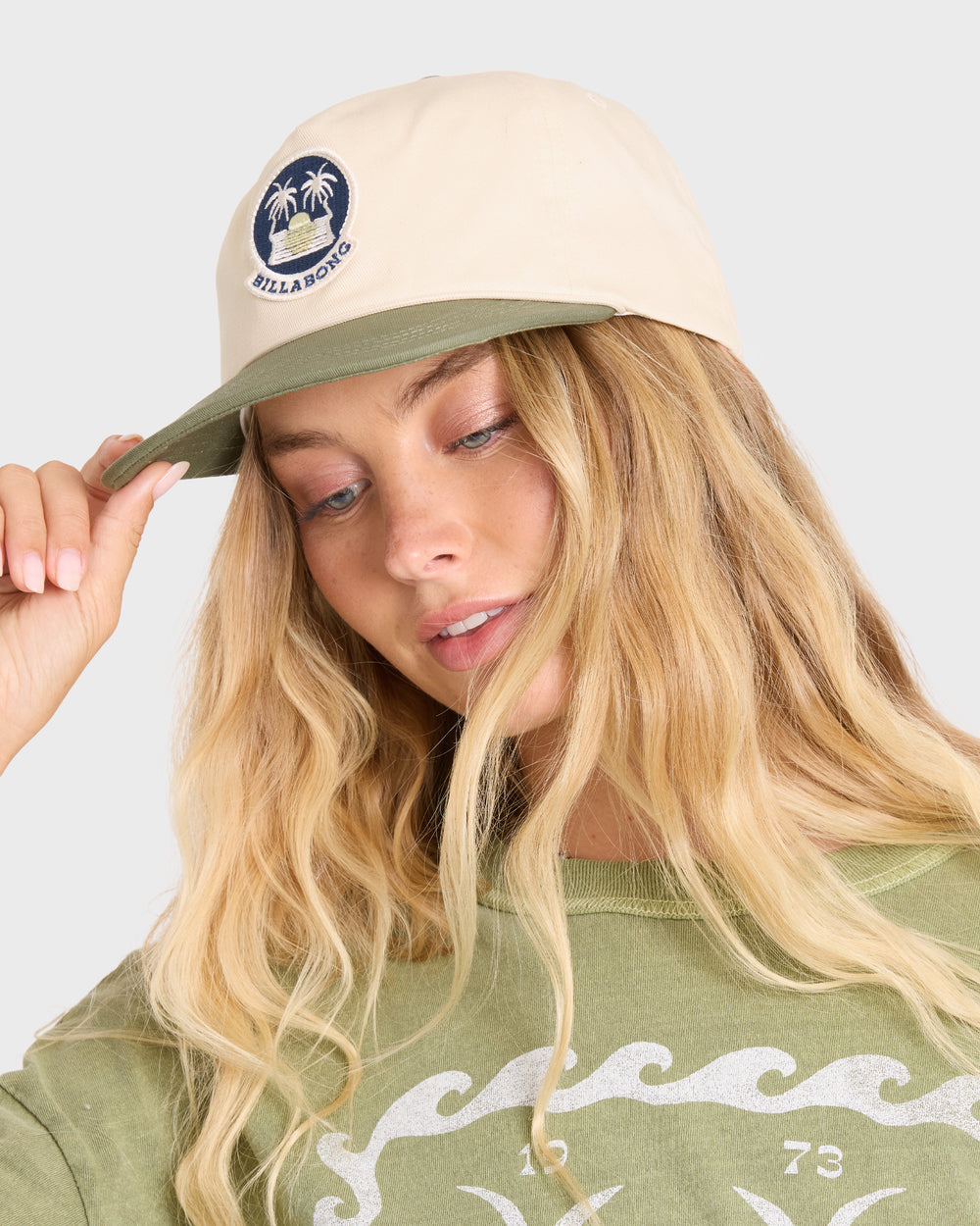 BL001561W_ARG_OM-1.jpg Grandpa 5-Panel Snapback Hat - Army Green - Image 1