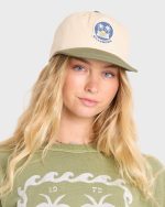 Grandpa 5-Panel Snapback Hat - Army Green - Image 2