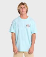 Off Duty Premium Short Sleeve Cotton T-Shirt - Coastal Blue - Image 2