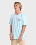 Off Duty Premium Short Sleeve Cotton T-Shirt - Coastal Blue - Image 4