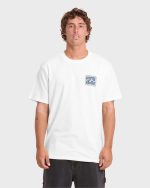 Crayon Wave Premium Short Sleeve Knit T-Shirt - Off White - Image 2