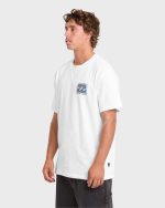 Crayon Wave Premium Short Sleeve Knit T-Shirt - Off White - Image 4