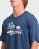 Check Out Premium Short Sleeve Knit T-Shirt - Dark Denim - Image 5