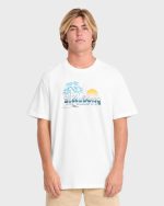Check Out Premium Short Sleeve Knit T-Shirt - Off White