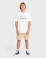 Check Out Premium Short Sleeve Knit T-Shirt - Off White - Image 3