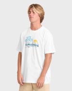 Check Out Premium Short Sleeve Knit T-Shirt - Off White - Image 4