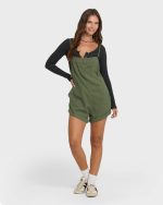 Wild Pursuit Overall Romper - Canteen - Image 3