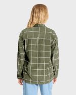 Fadeaway Long Sleeve Corduroy Shacket - Canteen - Image 2