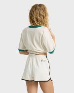 Spring Break Fleece Shorts - Salt Crystal - Image 2