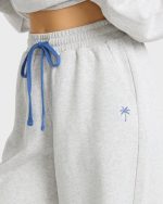 Sunset Fleece Sweatpants - Heather Gray - Image 5