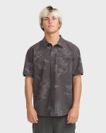 Sundays Island Short Sleeve Woven Shirt - Phantom