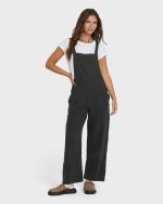 Pacific Time Jumpsuit - Black Sands - Image 3