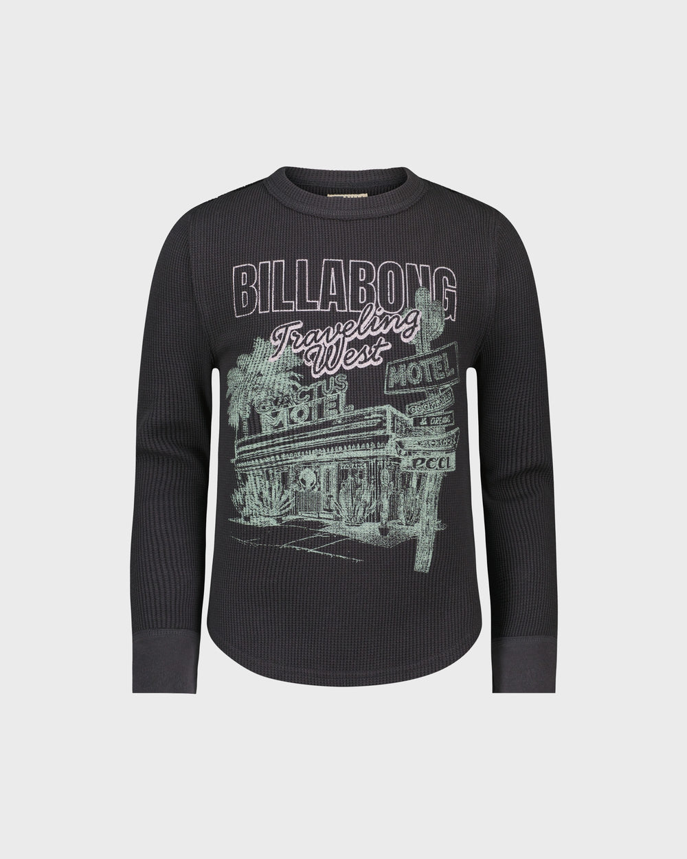 BSFJA45X-020.jpg Girls Traveling West Long Sleeve Thermal T-Shirt - Image 1