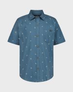 Boys Sundays Short Sleeve Woven Shirt