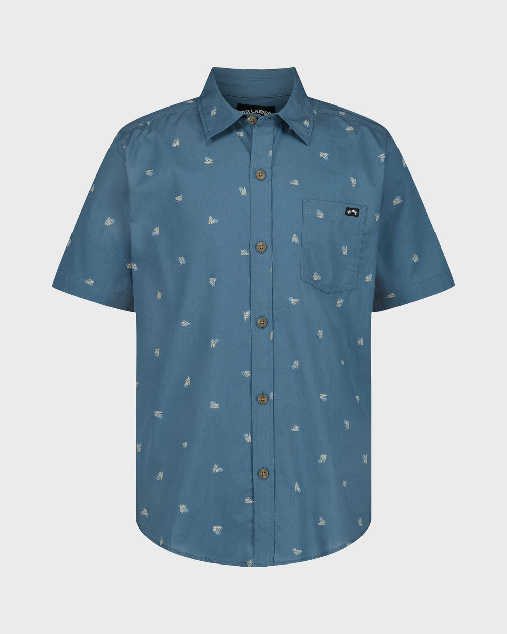 BSFJB10F-403.jpg Boys Sundays Short Sleeve Woven Shirt - Image 1