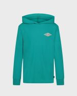 Boys Heritage Arch Hooded Long Sleeve T-Shirt