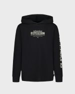 Boys Particle Hooded Long Sleeve T-Shirt