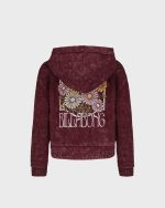 Girls Wildflower Zip Sweatshirt - Image 2