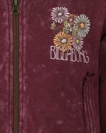 Girls Wildflower Zip Sweatshirt - Image 6