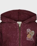 Girls Wildflower Zip Sweatshirt - Image 4