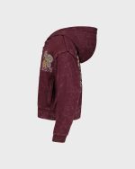 Girls Wildflower Zip Sweatshirt - Image 3