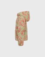 Girls Just In Time Half Zip Sherpa Hoodie - Image 3