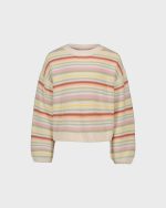 Girls Palm Viva Stripe Sweater