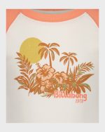 Girls Retro Tropics T-Shirt - Image 5