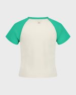 Girls Butterfly Stamp T-Shirt - Image 2