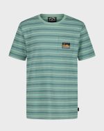 Boys Miles Stripe Pocket Short Sleeve T-Shirt