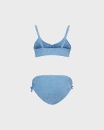 Girls Botanic Blues Bikini Set - Image 2