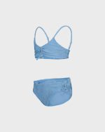 Girls Botanic Blues Bikini Set - Image 4