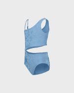 Girls Botanic Blues One Piece - Image 5