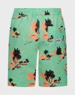 Boys Lineup Layback Swim Trunks - Image 2