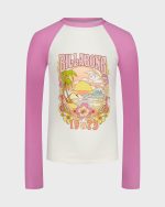 Girls Sweet Ride Long Sleeve Rashguard