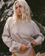 That Life V-Neck Sweatshirt - Cobblestone - Image 3