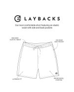 All Day Laybacks 16" Trunks - Bermuda - Image 3