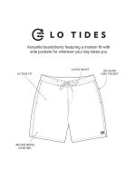 Wategos Lo Tide 19" Boardshorts - Carolina Blue - Image 3