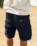 Bad Dog 21" Workwear Shorts - Navy - Image 3