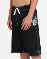 Immortal Pro 22" Boardshorts - Black - Image 10