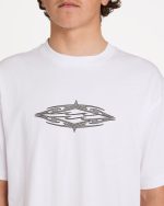 Tribal Diamonds Short Sleeve Knit T-Shirt - White - Image 2