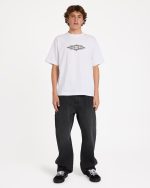 Tribal Diamonds Short Sleeve Knit T-Shirt - White - Image 6